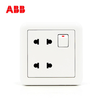 Swiss ABB switch socket Dejing one open four hole with switch four hole socket AJ222