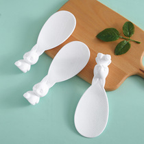 Factory direct creative home non-stick rice spoon rabbit cute rice cooker cooker rice shovel rice White
