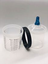 600cc disposable pot disposable pot spray gun paint Cup