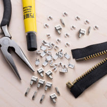 Zipper repair pull pin accessories zipper head detachable socket upper and lower clip repair zipper