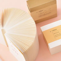 Effective Oriform Kraft paper pad 400 x2 present a 98x 98mm 21709 White 21708