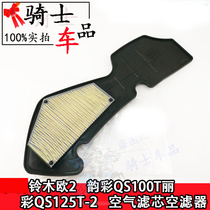 Applicable Suzuki motorcycle accessories Euro 2 Yun Cai QS100T Licai QS125T-2 Air Filter Filter