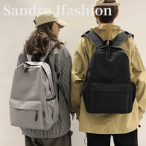 France Sandro Ifashion large capacity couple school bag female 2021 new college student shoulder computer bag