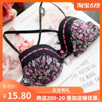 75BC clear goods Special France European and American foreign trade bra detachable shoulder strap comfort slim fit lady bra underwear