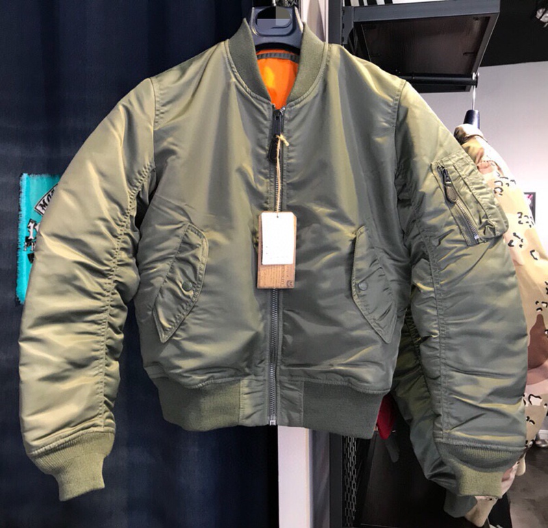 Ma1 Solid Color Flight Jacket, Japanese Flight Suit, Cotton Jacket, Couple Baseball Jacket, Dupont Outdoor 3m Thinsulate