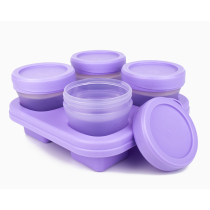 Complementary food intake box frozen seal preservation box silica gel out baby snacks storage box packing box