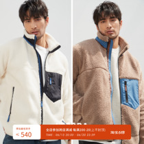 LEZORA Ultra Warm Lamb Suede Retro-X High Breathable Windproof Floor Collar Grip Suede Jacket Man