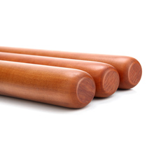 Massage red heart jujube wood household wood Rolling Pin rolling noodle shaft rolling leather special roll cake Dumpling Dumpling Skin old material crispy stick