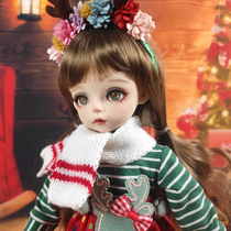 Christmas gift handmade makeup change Doris Katie doll 6 points bjd birthday toy girl princess gift box