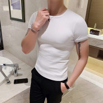 2021 summer new short sleeve mens fashion fashion fashion clothes half sleeve round neck cotton mens T-shirt