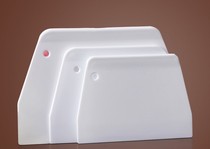 Baking tools plastic scrape cake cream silicone scraper hard cutting sausage cutter slice to buy 2 send 1