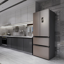 Midea frost-free refrigerator 4 four-door household four-door energy-saving smart home appliances double-door double-door door-to-door 319