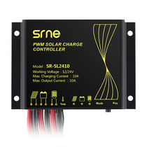 SRNE Masters Day SR-SL2420 12V 24V 10A20A Solar charge and discharge street lamp controller Lithium battery