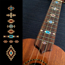 Nissan JOCKOMO American style Bakelite guitar UKULELE decoration sticker Body imitation shell texture P93