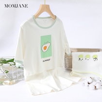 Nursing top Short-sleeved cotton t-shirt summer tide mother out spring fashion base shirt postpartum feeding clothes hot mom