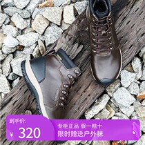 (size 42)outdoor first layer cowhide waterproof hiking shoes autumn and winter new urban outdoor casual shoes mens high-top L8