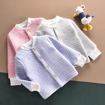 Baby warm clothes Single coat baby cotton cardigan cotton children autumn clothes thick inner wear cardigan
