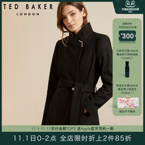 TED BAKER English wool coat ladies autumn and winter short woolen trench coat