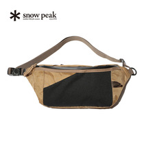 snowpeak Xuefeng outdoor camping waterproof wear-resistant Leisure running bag running sports storage bag UG-880BR