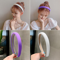 Hair hoop women go out with summer Net red head hoop Korea simple sweet hair band hair bundle wide side pressure hair Travel
