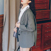 Fried Street Superior Sense Suit Jacket Woman Little Guy 2022 Spring Autumn New Design Sensation Small Crowdsuit Side Little West Suit