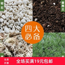 Moss micro-landscape DIY material package Micro-landscape ecological bottle making nutrient soil light stone water moss moss