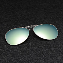 Polarized sunglasses clip mens sun glasses Womens Day and night myopia eyes driver driving toad fishing glasses