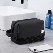 Dry and wet separation wash bag mens business trip portable simple waterproof large capacity wash bag storage bag