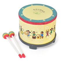 Orff musical instrument Childrens drumming kindergarten performance ground drum 3-6 years old baby baby hand beat drum Snare drum toy