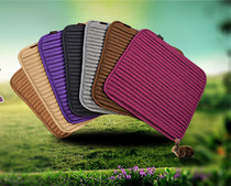 Car cushion three-piece set of four seasons universal single butt pad no backrest linen single seat buckwheat shell cushion