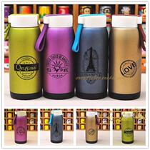 Aikus brand metal color 304 stainless steel thermos cup Imagination Series student office Cup big belly Cup