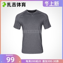 Zaji football Cikers racers wind Walker cation comprehensive training quick dry short sleeves mens running sports short sleeves