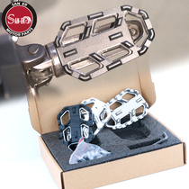 Kawasaki versys X300 versys650 Kawasaki Alien 1000 CNC enlarged pedal non-slip replacement