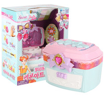 Spot Korean Childrens House jewelry box beads secret dressing table toy girl DIY bow hair card