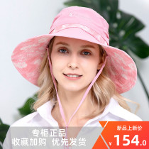 Happy fox fisherman hat Korean beach travel foldable double-sided sunscreen sunshade basin hat 631-5131