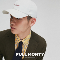 FULL MONTY beige cotton breathable waterproof baseball cap spring and autumn sports cap fashion versatile cap