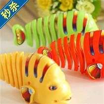 u will move fish big number children clockwork spring fish upper chain rocking fish upper string fish will shake tail