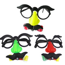 Blowing beard and eyeglasses blowing dragon whistling children adult creative tricky party toy stall source