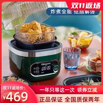 Dongling air fryer 2021 New Home Multi-function smart transparent visual oil-free small top ten brands