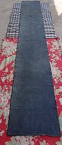The hominin loft seeks to know the sound and Dong ethnic handloom old cotton fabric blue indigo for a whole 264 * 39cm c-313 to wash