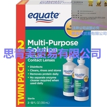 United States Equate Multi-Purpose Contact Lenses Solution 12 oz Each