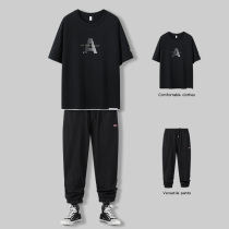 2021 New online red short sleeve t-shirt for men and women in superfire summer flip-top suit teenagerssummer clothes clothes