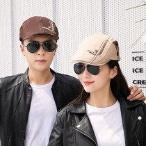 Beret reverse wear boy hat trend Korean version handsome 2021 New Spring Japanese retro cute