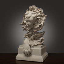 Nordic style simple Lion creative animal ornaments home decorations living room porch study desktop furnishings