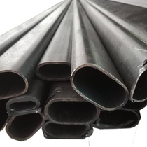 Flat Oval tube 15*30 jia ju guan 20 elliptic steel tube 25 40 50 60 70 80 90 flat iron tube 100mm
