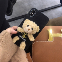 EVENSHWO three-dimensional bear doll for Huawei mate 40pro tide plush P40 pro protective case