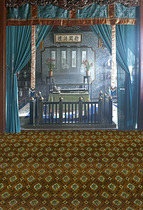 Chuangmei ancient costume background photo studio ancient costume art photo background ancient costume photo cloth palace indoor PZ-1618