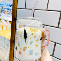 Warm Cup 55 ° Mori glass belt with creative personality drinking cup gift heating automatic constant temperature coaster