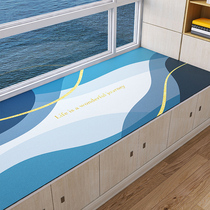 Window sill cushion floating window mat new waterproof light lavish with wind balcony laid four-season universal bedroom cushion non-slip