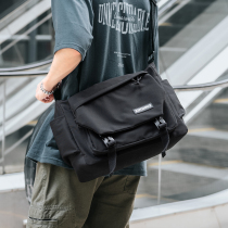 Japanese leisure shoulder shoulder bag mens backpack couple wild Cross bag large capacity messenger bag to work commuter bag